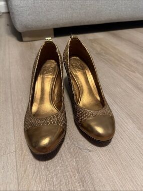 Tory Burch Woven Women Block Heels